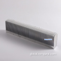 Aluminum Extrusion Heatsinks black anodized 6061 6063 extruded aluminum heat sink Manufactory